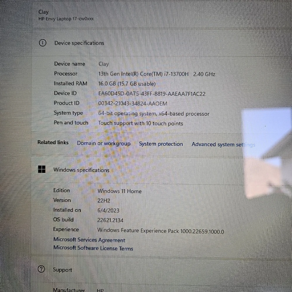 HP 17.3